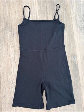 Wilfred Black Sleeveless Knit Romper